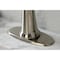 Kingston Brass KSD154KLBN Single-Handle Bathroom Faucet with Push Pop-Up, Brushed Nickel KSD154KLBN - alternate 4